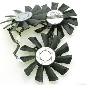 3 stuks PLD09210S12HH DC12V 0,40A 85mm VGA-ventilator 4-pins voor MSI GTX1070 GTX1080 GTX1070TI DUKE 8G grafische kaartkoelventilator