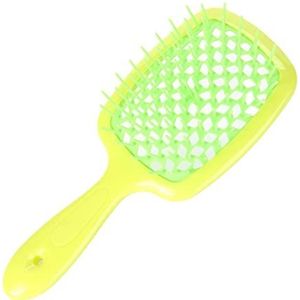 DieffematicSZ kam Salon Wide Teeth Air Cushion Combs Women Scalp Massage Hollow Grid Detangling Brush Dry Wet Hair Styling Tools (Color : Sar?)