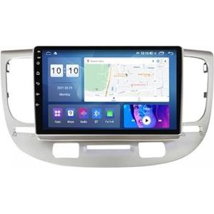9"" Touch Car Stereo Radio DAB Head Unit GPS Navigatie voor KIA RIO2 2005-2011 Android 12 Autoradio Ingebouwde CarAutoPlay Achteruitrijcamera Ondersteuning DSP Bluetooth USB android auto (Size : 8+WIF