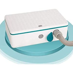 CPAP-reiniger En Ontsmettingsmiddel, UV/Ozon Dual Mode-reiniging, Pakken Voor Luchtslangen Maskerreiniger Met 4 Adapters,3POUR3