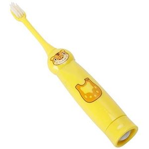 Tandenborstel reinigen, 6000 keer/min automatische tandenborstel Stevig voor kinderen voor thuis(gele tijger)