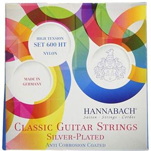 Hannabach Set 600HT Klassieke gitaarsnaren verzilverd High Tension