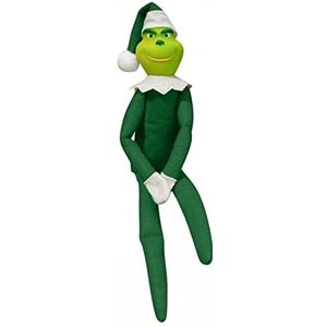 Christmas Grin_ch Plush Doll Toys,Elf On The Shelf Grin_chs Doll,Stuffed Grin_ch Doll Red Green Monster Plush Toy,Christmas Grin_chs Decorations Grinchs Plush Toy For Xmas