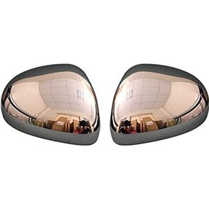IENQBVL Voor FIAT 500X 2014 2015 2016 2017 2018 2019 Chrome Side Wing Achteruitkijkspiegel Deur Spiegel Cap Trim Auto Cover Styling Kap voor buitenspiegelkap