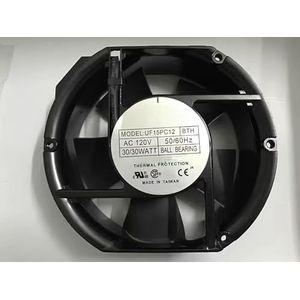 LSGDCTI 15CM Cabinet Exhaust and Fan - 120V 30W Low Noise Mechatronics UF15PC12