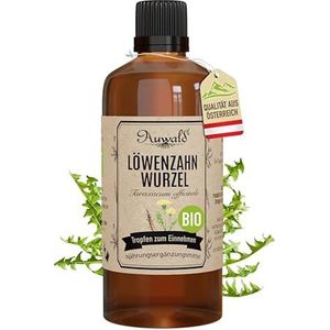 Auwald - Paardenbloemwortel Druppels - BIO - Hoogwaardig Extract - 100% Biologische Landbouw