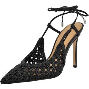 Nine West Fessla-pomp voor dames, Zwart 001, 38.5 EU