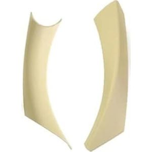 Handgrepen Het Interieur Auto Binnendeurgreep Voor BMW E90 E91 3-serie 2004-2012, 2 stuks links en rechts(‎Beige Left)