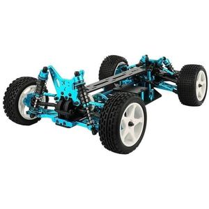 MANGRY Frame Chassis Met Schokdempers Wielen Versnellingsbak Fit for Tamiya TT02B 1/10 RC TT-02B Toerwagen Upgrade Onderdelen