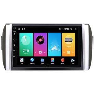 Dubbele DIN Android 14 autoradio voor Toyota Innova 2 2015-2018 9 Duim QLED Touch screen-met Draadloze Carplay Android Auto GPS navigatie 4G WiFi Stuurwielbediening achteruitrijcamera(P3 WIFI 4-Core 2