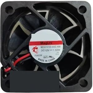 Voor SUNON ME50151V2-000C-A99 DC 12V 1,50W 50x50x10mm 2-draads serverkoelventilator