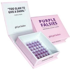 GIRL GOT LASHES - Accent Lashes (Purple Falsies)