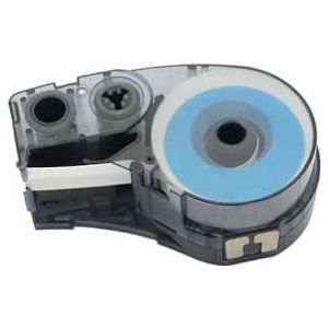 hJNGdU Vervanging van de cartridge van polypropyleen compatibel met draagbare labelprinters, zwart op wit, 12,7 mm, M21-500-7425, compatibiliteit (5 stuks M21-500-7425)