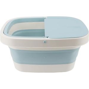 Voetenbadbassin, Voetemmer Draagbaar Inklapbaar voor Pedicure (BLUE)