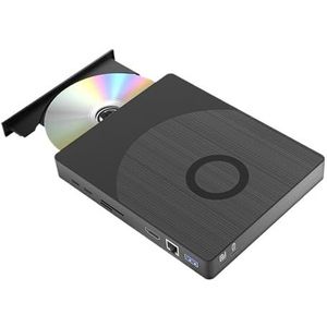 Multifunctionele Externe Blu-ray-drive Met HDMI- En LAN-interfaces DVD CD -/+RW Optische Drives Heldere Beeldkwaliteit Stabiele Audio
