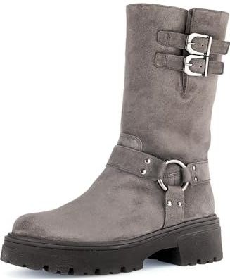 Gabor - Knielaarzen - Grijs - Velours