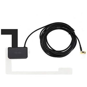 Tin-Nik DAB Auto Antenne Digitale Radio Antenne DAB+ Auto Antenne Glas Mount Voorruit met SMB Adapter Connector 3M 10ft Verlengkabel voor Pioneer Clarion Kenwood Alpine JVC