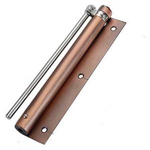 Veilige automatische deursluiter, Verstelbare deur Automatische deur Huishoudelijke automatische deurveer(Big Black)