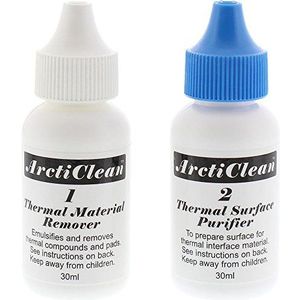 ArctiClean 60ml Kit 1 & 2 Thermische Vetpasta Compound Remover en Purifier