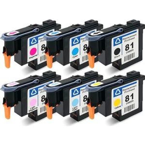 Printkop for C4950A C4951A C4952A C4953A C4954A C4955A Designjet 5000 5000ps 5500 5500ps(One set (6 colours))