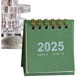 Fiakup 2025 Kleine bureaukalender - takenlijst Dagelijks Wekelijks Maandelijks Schema Tabel Planner, Wekelijkse Takenlijst Schema Tafel Planner Spiraal Boeken 2025 Pocket Kalender Voor Bureau