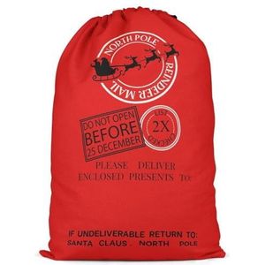 Xmas Goody Bag Kerst Trekkoord Gift Bag Grote Capaciteit Presenteert Tas Reusabl Wrapping Bag voor Party Gunsten