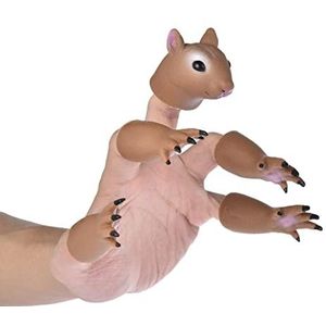 Vinger Puppets Rubber - Dier Vinger Puppets voor Kinderen - Realistische Eekhoorn Vinger Speelgoed - Leuke Eekhoorn Hand Vinger Puppet voor Kinderdag Cadeau (5 Pack