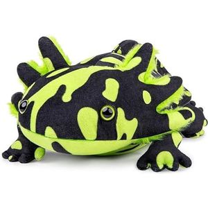 PuffPurrs Grote Axolotl pluche - groene axolotl knuffeldier, realistisch, 79 cm, schattige ambystoma, griezelige amfibieën, unieke pluche cadeaucollectie voor kinderen