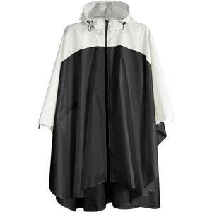 Anyoo Lichtgewicht waterdichte regenponcho Herbruikbare Ripstop ademende regenjas met capuchon voor buitenactiviteiten