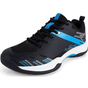PENXZT Tennisschoenen Herenmode Badminton Pickleball Squash Sneakers Antislip Ademend Indoor Atletiek voor Badminton Squash Volleybal,A,35 EU