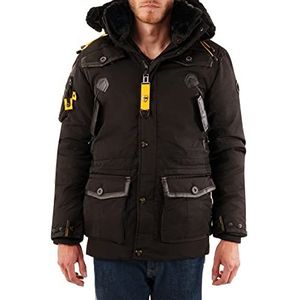 Geographical Norway Parka Acore Winterparka voor heren, met gevoerde capuchon