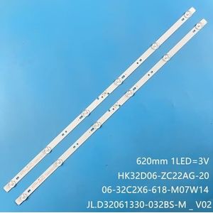 TV-achtergrondverlichting for 230132c1n00160 6501l618000020 8 8. jl. Akai aktv3227h fusion fltv-32h110t Phico PH32C10DSGWA RF-AE320E30-0601S(10 Pieces)