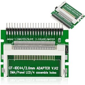 Merory Compact Flash CF-kaart voor 2,5 inch HDD SSD IDE-adapter, Groen