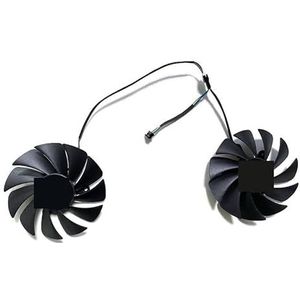 Koelventilator 89MM 4-pins CF9015H12S RTX3060 3050 GPU-ventilator voor ZOTAC voor GeForce RTX 3060 3060TI videokaartventilatoren(BROWN)