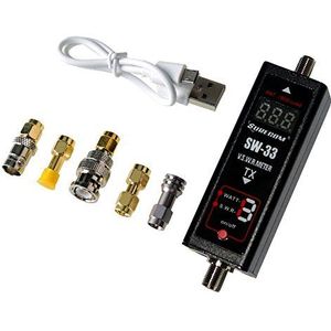 Mcbazel Surecom SW-33 Mark II 100 W 100-520 MHz Mini Digital Vhf UHF Two-Way Radio Handheld Power & SWR meter