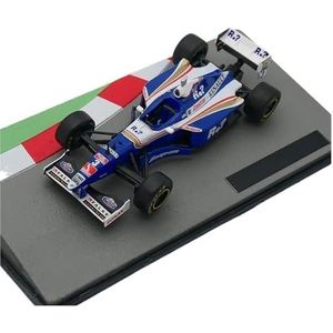 1:43 for F1 Formule Auto FW19 Gegoten Model Auto Miniatuur Voertuig Speelgoed Auto Geschenk Blauw Collectible Auto