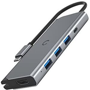 Cygnett - CY3318HUBC3 - Docking Station - Zwart - USB-C met 5 Havens