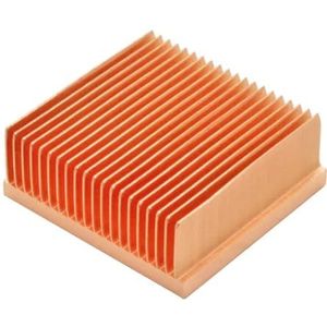 FULIMEI 30x30x11mm Zuiver Koper Heatsink Koellichaam Radiator Koeler for Elektronische Chip 3D Printer Cooling