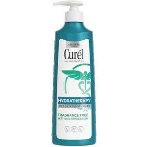 Curel Hydra-therapie in douchelotion, jeuk verdediging lichaam vochtinbrengende crème met geavanceerd ceramidecomplex, vitamine E en havermoutextract, 12 oz