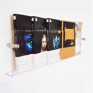 Wandplanken, Transparant acryl wandplank, onzichtbare displayplank boekenplank geschikt for woonkamer, slaapkamer, keuken, studeerkamer (Color : Style1, Size : 40cm/15.7in)