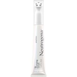 Neutrogena Healthy Lips Plumping Serum, Lip Enhancer with Peptides Voedt and Promotes the verschijning of Naturally Fuller & Plumper-Looking Lips, 0,5 fl. oz