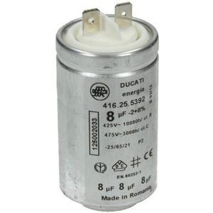 Originele condensator 8MF 450 V wasdroger 1250020334 ELECTROLUX wasdroger 1250020334 ELECTROLUX