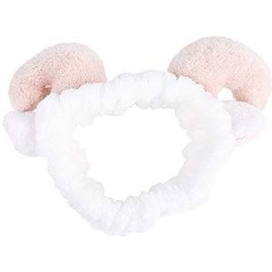 Huisdierbenodigdheden hond hoed accessoires verstelbare maat kop set hoofdtooi hond haarband (Color : White)