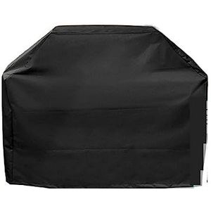 BBQ Grill Cover Waterdichte BBQ Grill Cover Barbecue Grill Zwart Tuin Protector Hittebestendigheid Heavy Duty Oxford Doek Regen Gas (kleur: XXL)