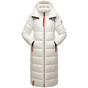 NAVAHOO Wintermantel  oranje / zwart / offwhite