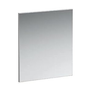 Lopende Frame 25 spiegel, zonder verlichting, 700x25x600, Ontwerp: Aluminium frame zwart mat