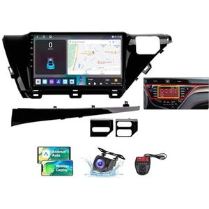 Android 13 9 Inch 2 Din QLED Autoradio Voor Toyota Camry 8 XV70 2017-2020 - Camera DVR - Steun Carplay Android Auto DSP Stuurwiel FM RDS DAB WIFI 4G Bluetooth 5.0 Split-Screen(B,NF-5)
