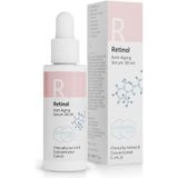 Retinol Anti Aging Serum 30 ml - High Dosage Retinol Serum - Anti Acne Gezicht - Directe werking op rimpels - Gezichtsverzorging Vrouwen - Onzuivere huid Gezichtsverzorging