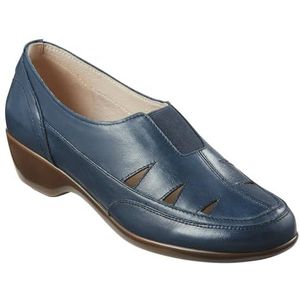 Easy Spirit Daisie Loafer voor dames, Donkerblauw Leer, 4.5 UK Narrow
