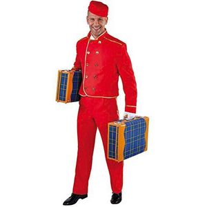 Koffersjouwer Bell Boy Hilton Hotel Man Kostuum